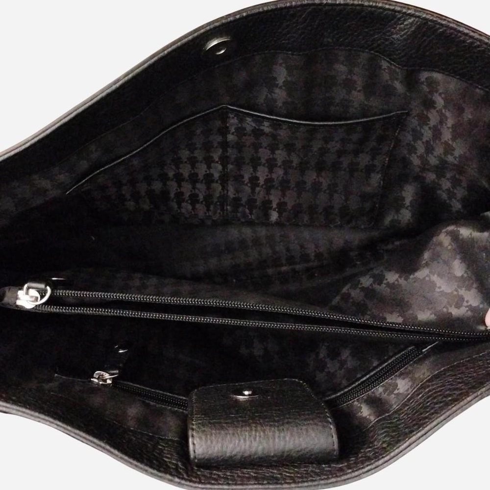 Karl Lagerfeld Black Chain Shoulder Bag - Picture 6 of 16